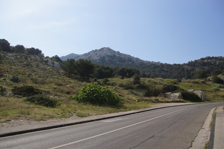 Entrée du Parc National des Calanques