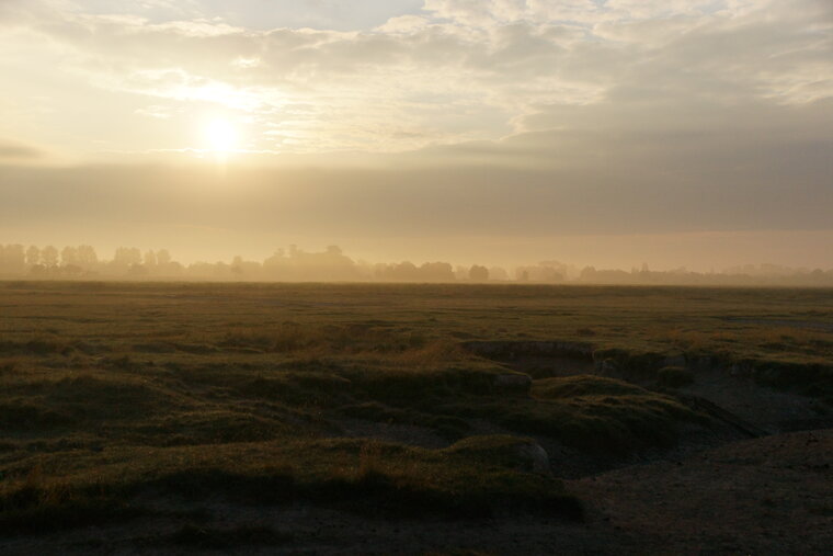 Levée de soleil sur la Baie de Somme