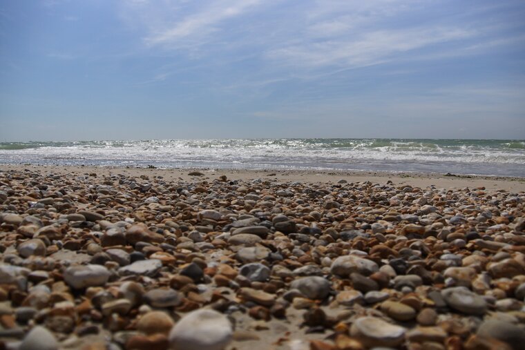 Plage de galet